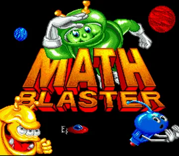 Math Blaster - Episode 1 (USA) screen shot title